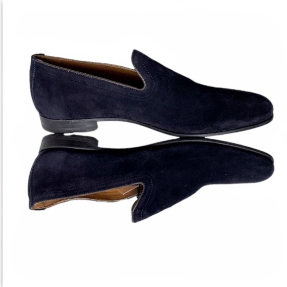 NWT Zara Man Black Slip On Suede Leather Loafers Size EU 42 US 9 main image 8